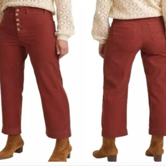 Marine Layer Pants - Marine Layer cropped wide leg pants